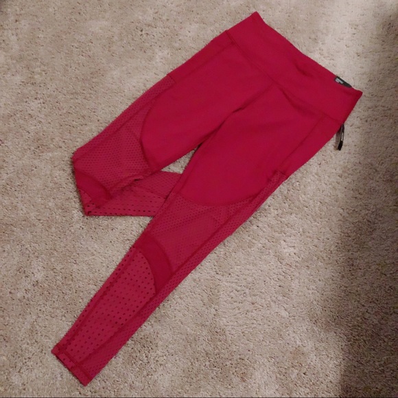 TRADING: VSX Mauve Mesh Knock Out Leggings - Picture 2 of 4